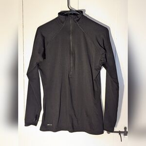 🖤 Nike Dri-Fit L Long Sleeve Top side pockets work out running in winter